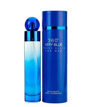 360 Very Blue by Perry Ellis for Men - 3.4 oz EDT Spray