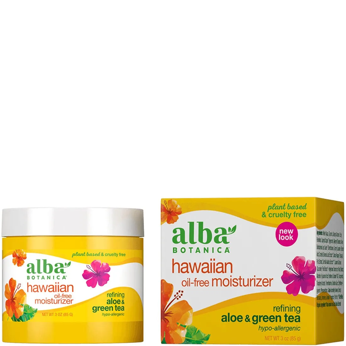 Alba Botanica Aloe & Green Tea Moisturizer, 85g