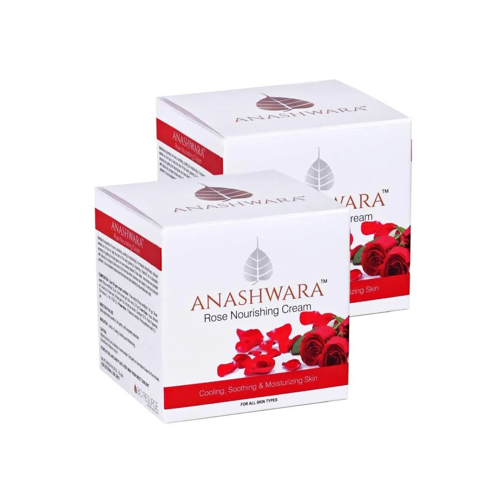 Anashwara Rose Nourishing Cream | Reduce Acne | Remove Pimple Marks | : One piece MRP (Inclusive of all taxes):Rs.455/- Net Weight 50gm