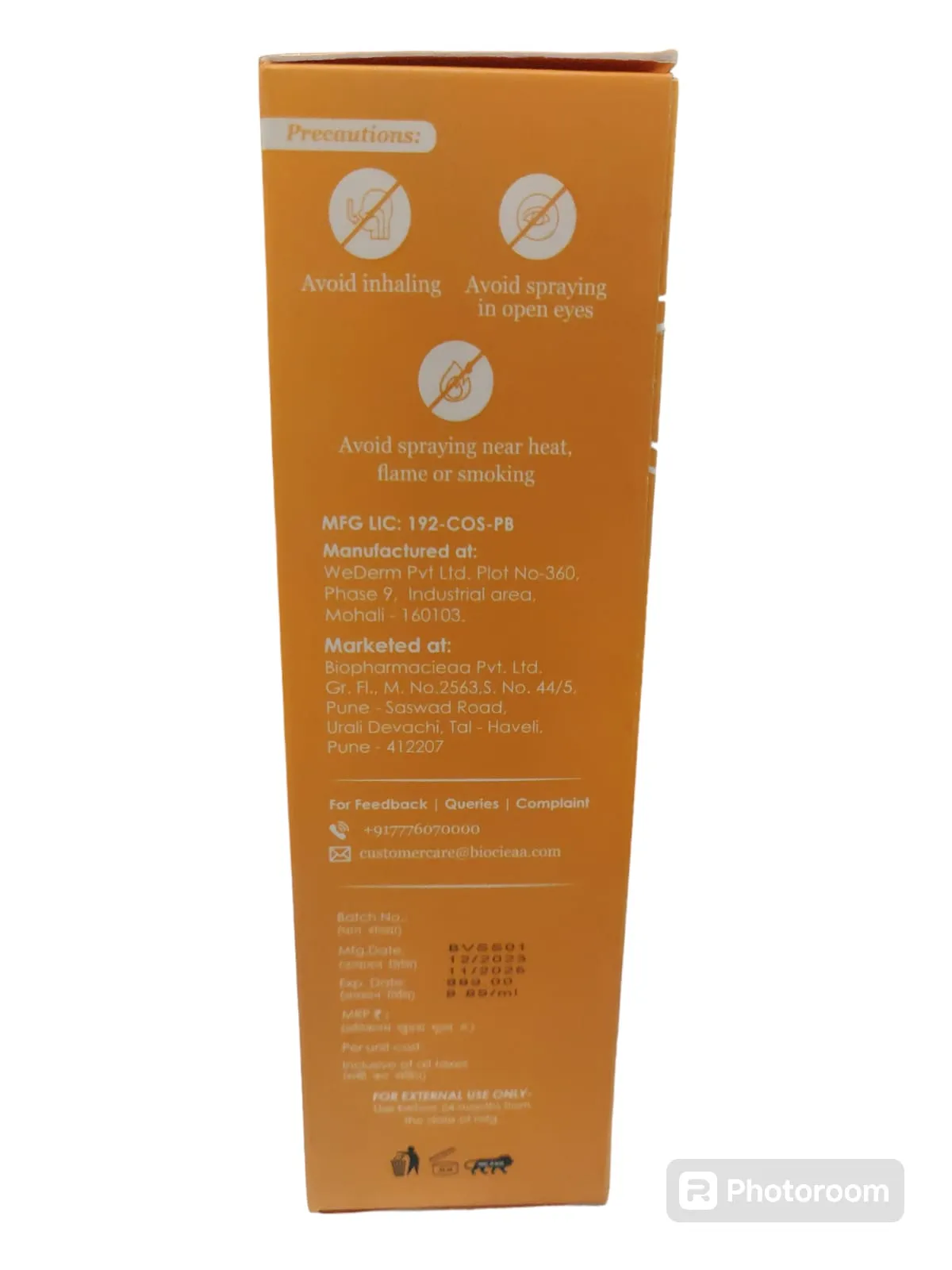 Bio UV 50 SPF Spray 100ml