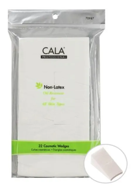 CALA 32 Piece Makeup Wedges Sponges Non Latex Oil Resistant