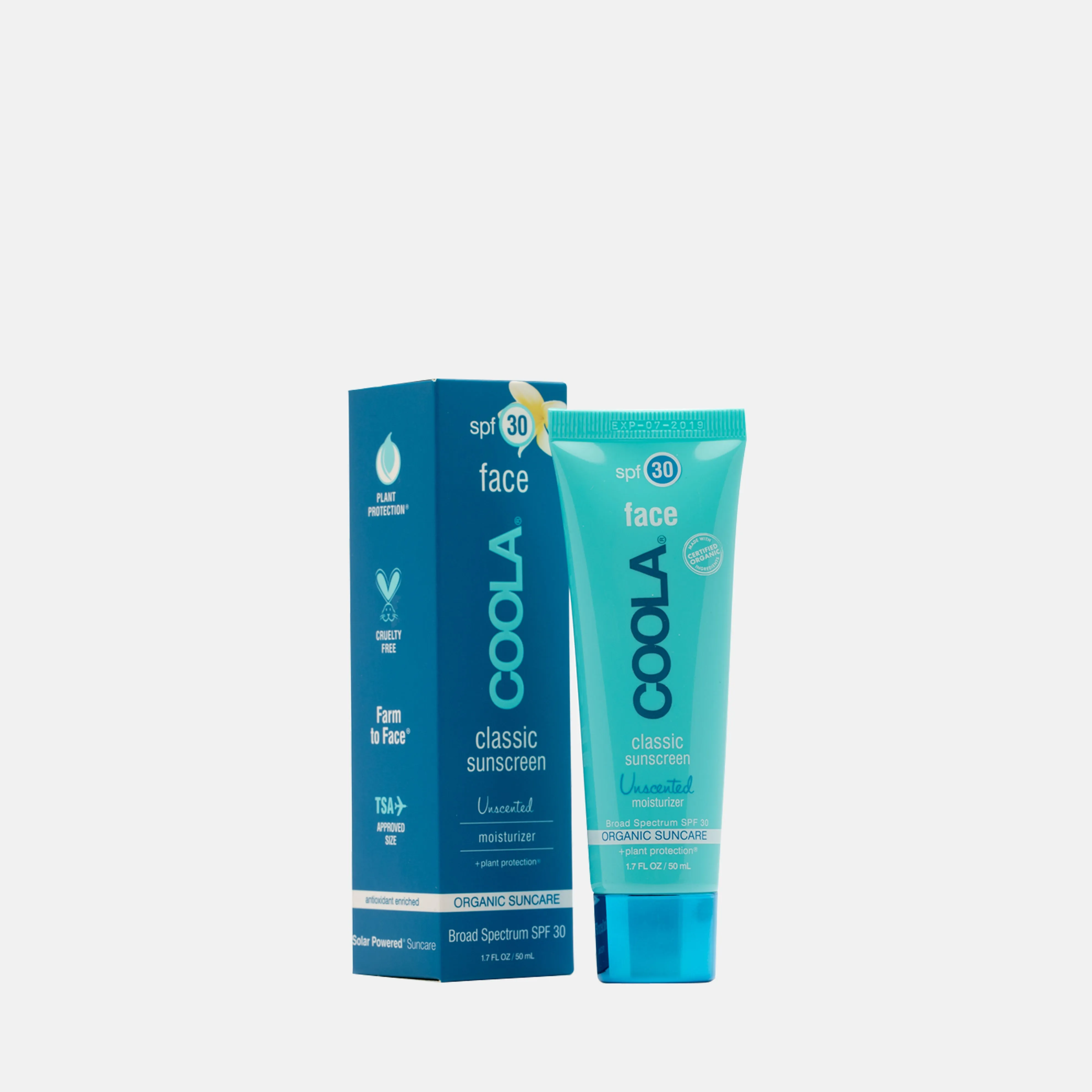 Coola Mineral Sunscreen SPF 30 Cucumber 50ml- Matt Finish