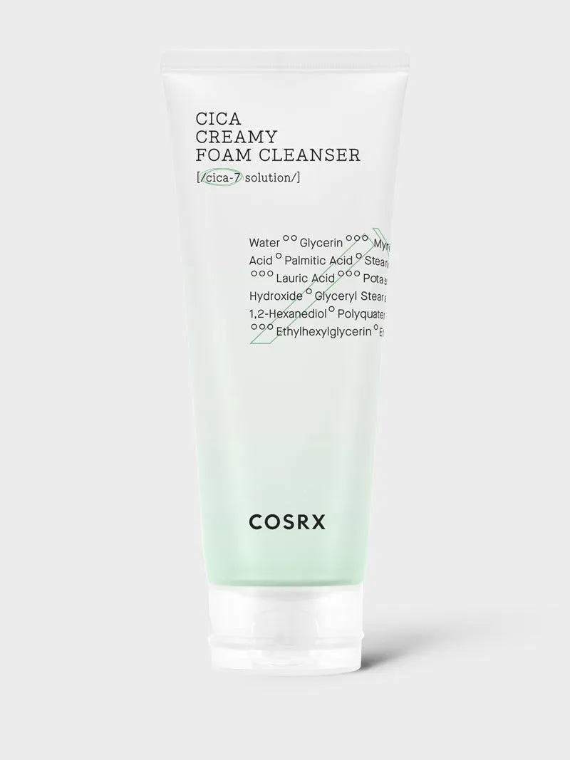 COSRX Cica Creamy Foam Cleanser غسول السيكا للبشرة