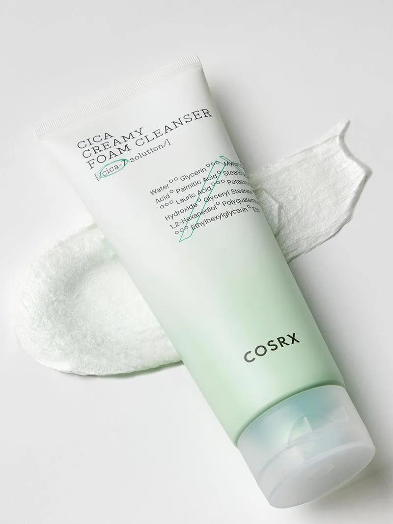 COSRX Cica Creamy Foam Cleanser غسول السيكا للبشرة