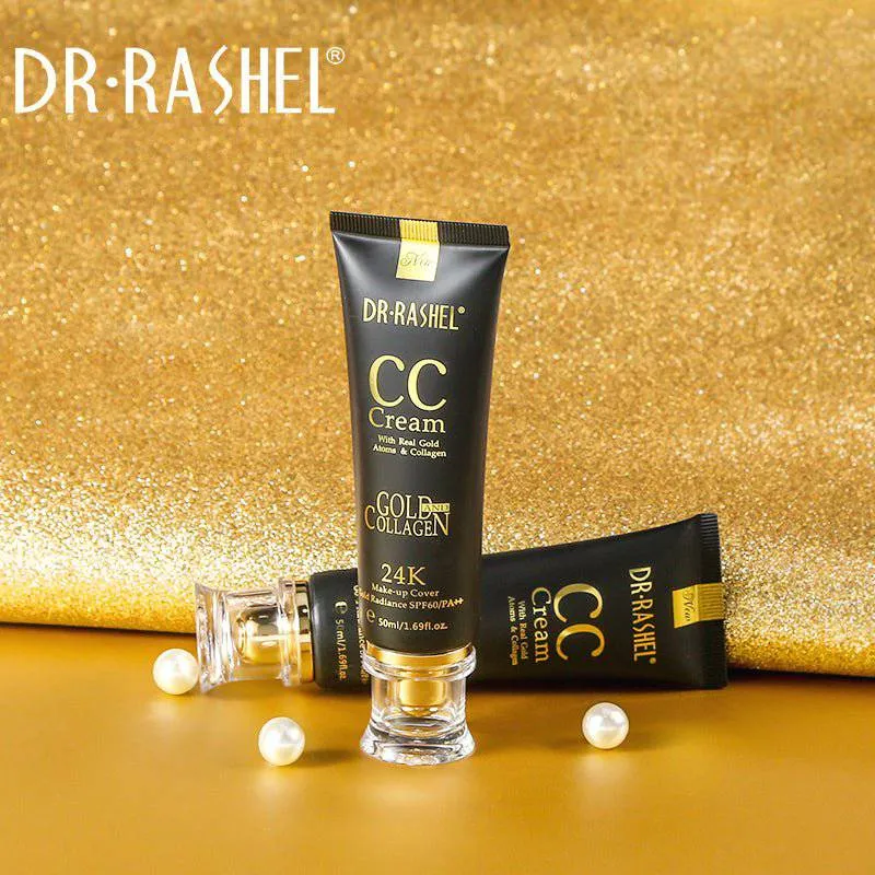 Dr. Rashel 24K Gold and Collagen CC Cream Make-up Cover - Natural Colour