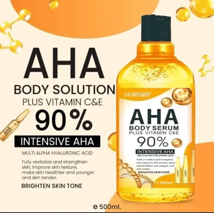 Dr.Meinaier 90% Intensive AHA Body Serum Vitamin C & E - 500ml