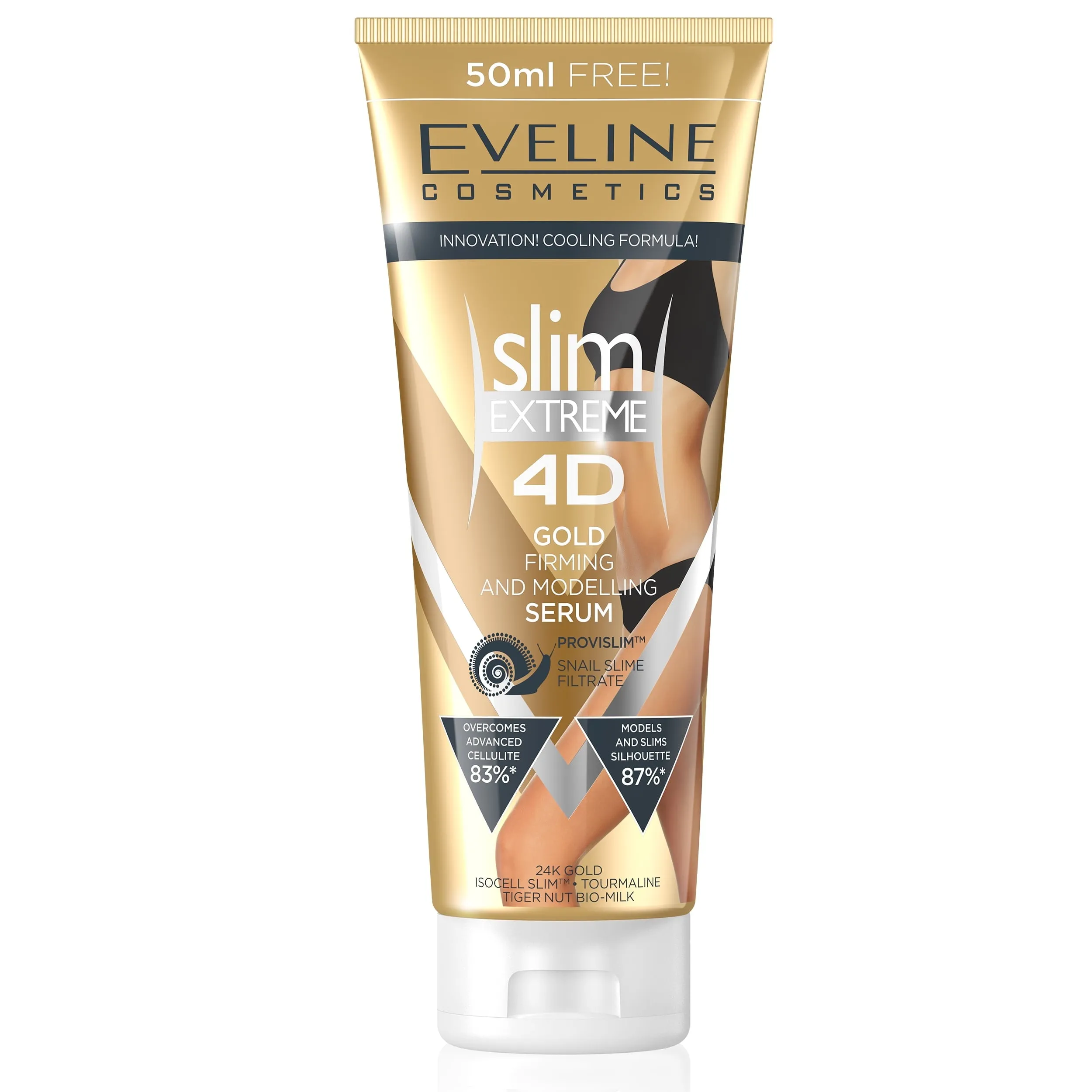 Eveline Cosmetics Gold Firming and Modelling Ant-Cellulite Serum (8.8 fl.oz.)