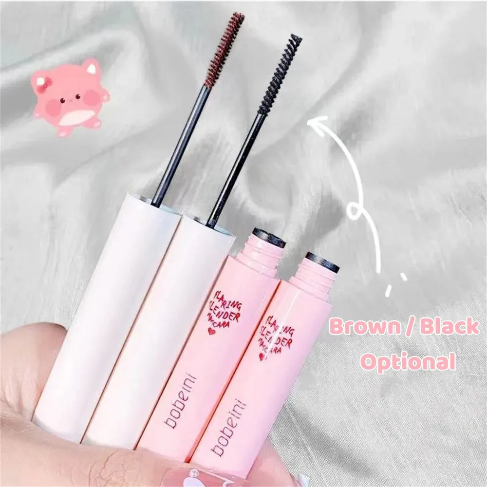 FLYTONN-Ultra-fine Small Brush Head Mascara Lengthening Black 3D Lash Eyelash Extension Eye Lashes Long-wearing Black Color Mascara Tool