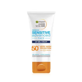 Garnier Ambre Solaire Sensitive Advanced Face SPF 50  UV Gel Cream