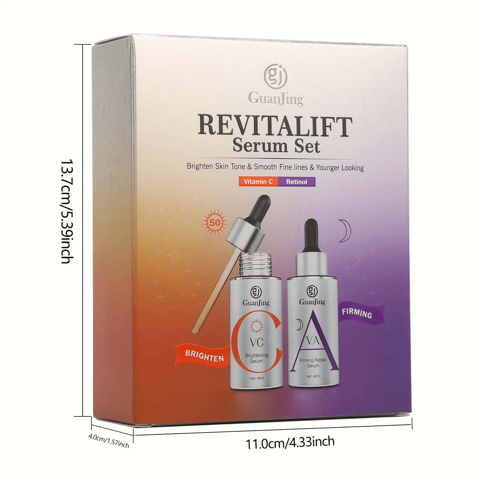 Guanjing Revitalift Brightening & Firming Serum Set - 40ml 40ml