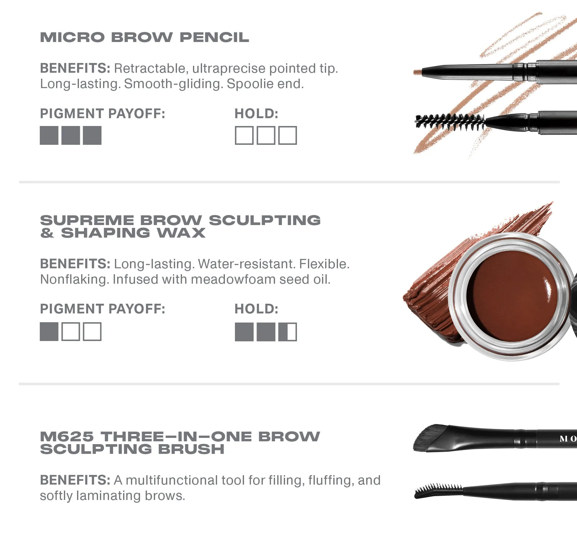 High Archiever Everyday Essentials Brow Kit - Almond