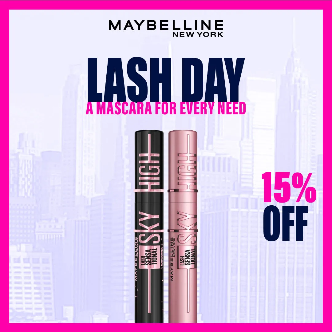 Lash Sensational Cosmic Black Sky High Volumizing & Lash Sensational Sky High Mascara Duo