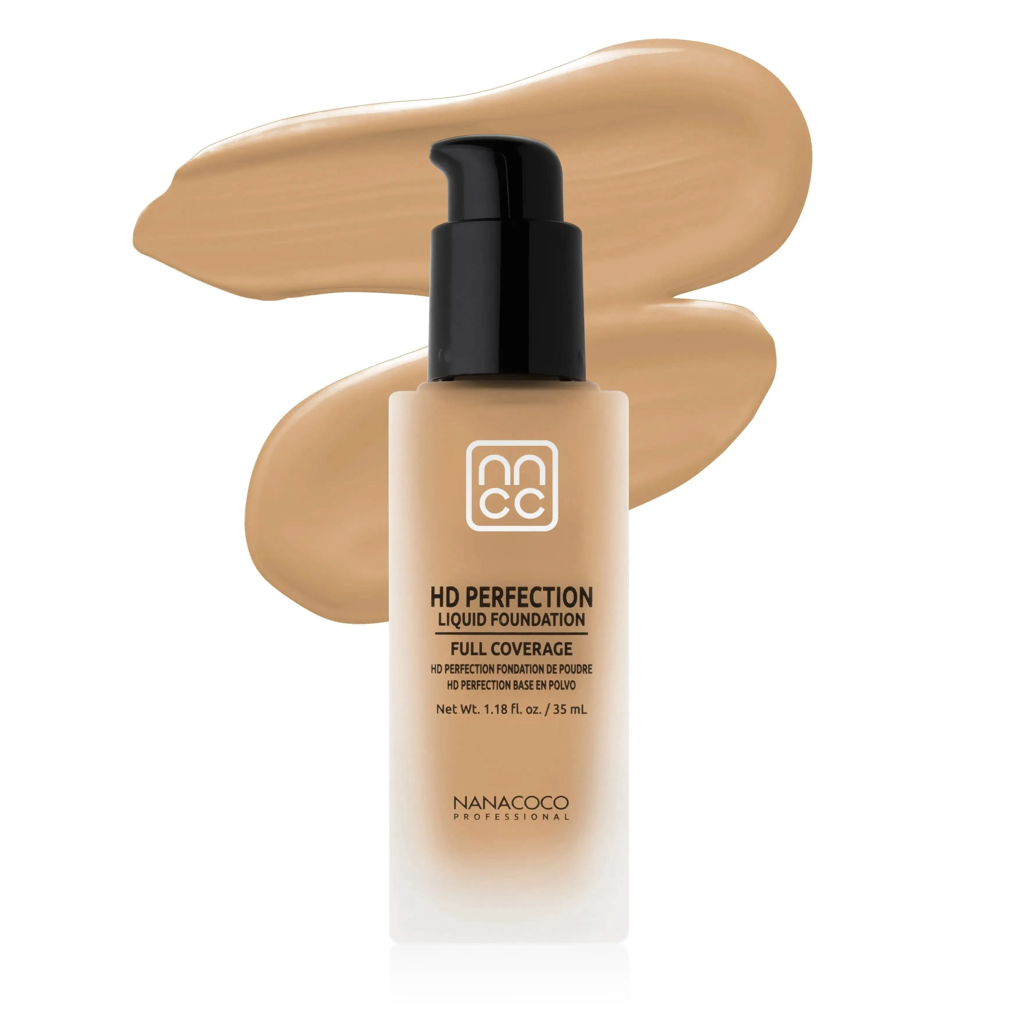 NANACOCO PRO HD Perfection Liquid Foundation 30ml Peach Ivory