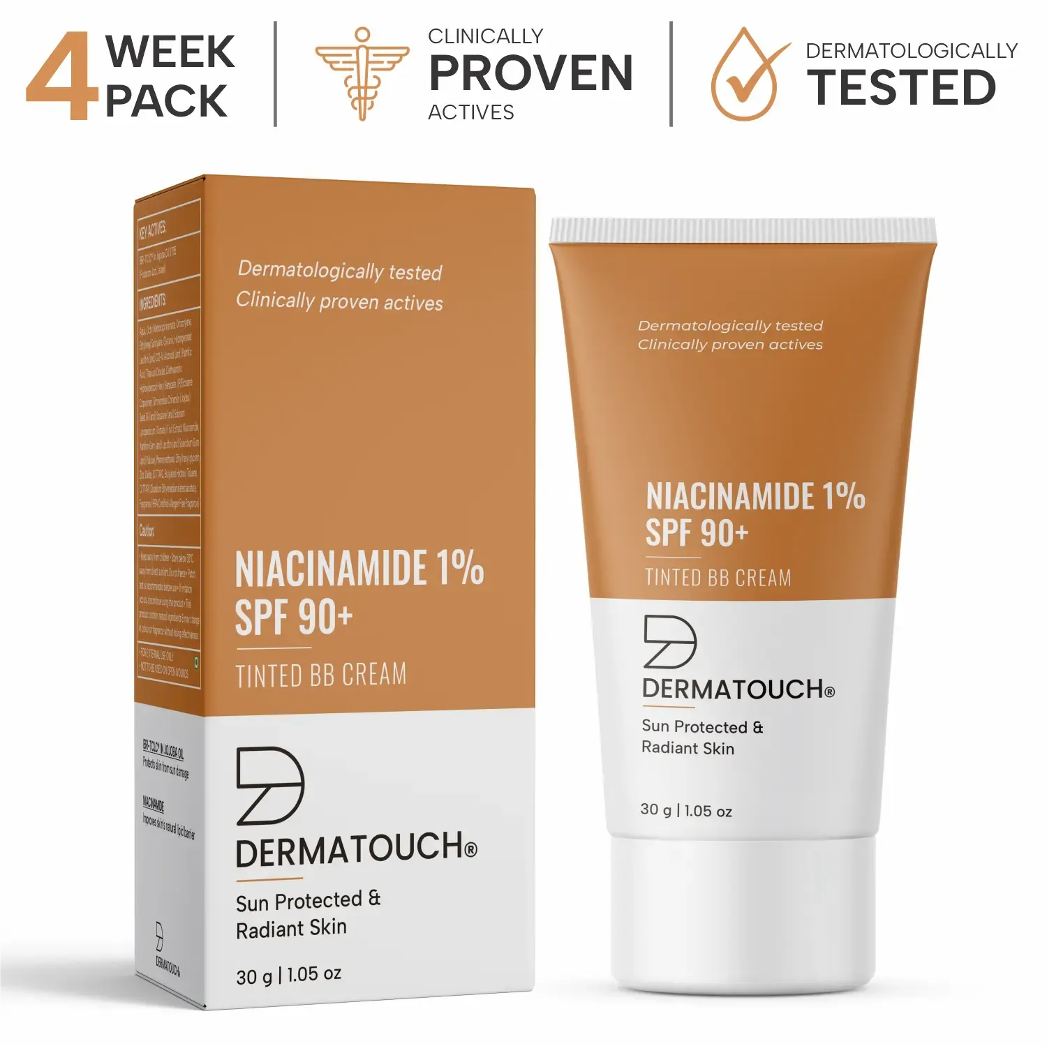 Niacinamide 1% SPF 90  PA    Tinted BB Cream