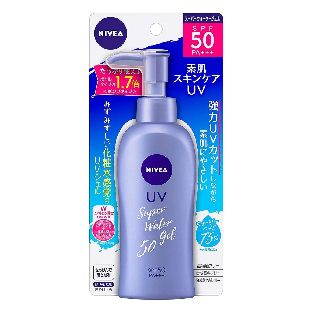 NIVEA UV SUPER WATER GEL SPF50 140G