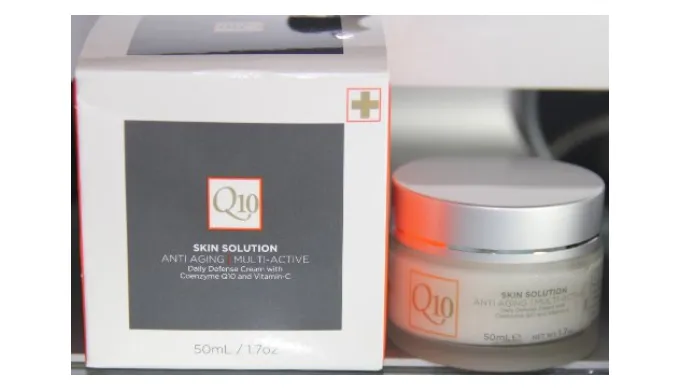 Q10 Skin Solution Anti-Aging Multi-Active Daily Defense Cream 1.7 Oz.