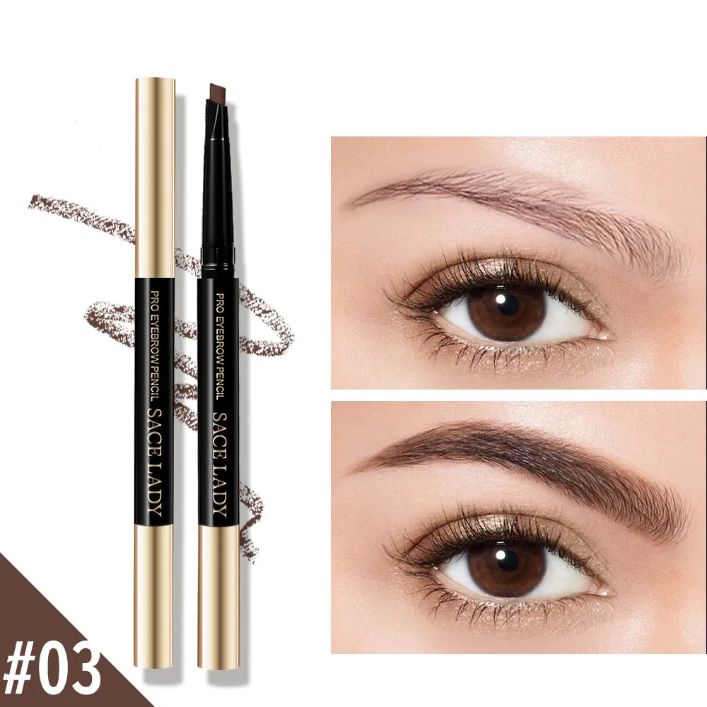 SACE LADY Waterproof Eyebrow Pencil – Long-Lasting, Natural Finish, Sweat-proof Brow Definer