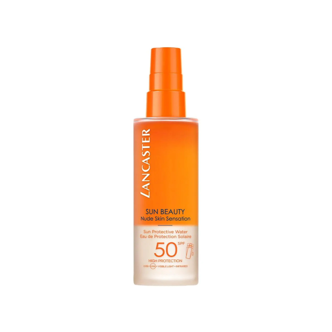 Sun Beauty Nude Skin Sensation Sun Protective Water SPF50