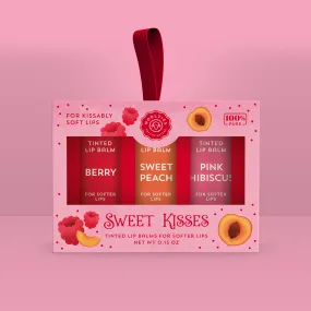 Sweet Kisses Tinted Lip Balm Set Of 3