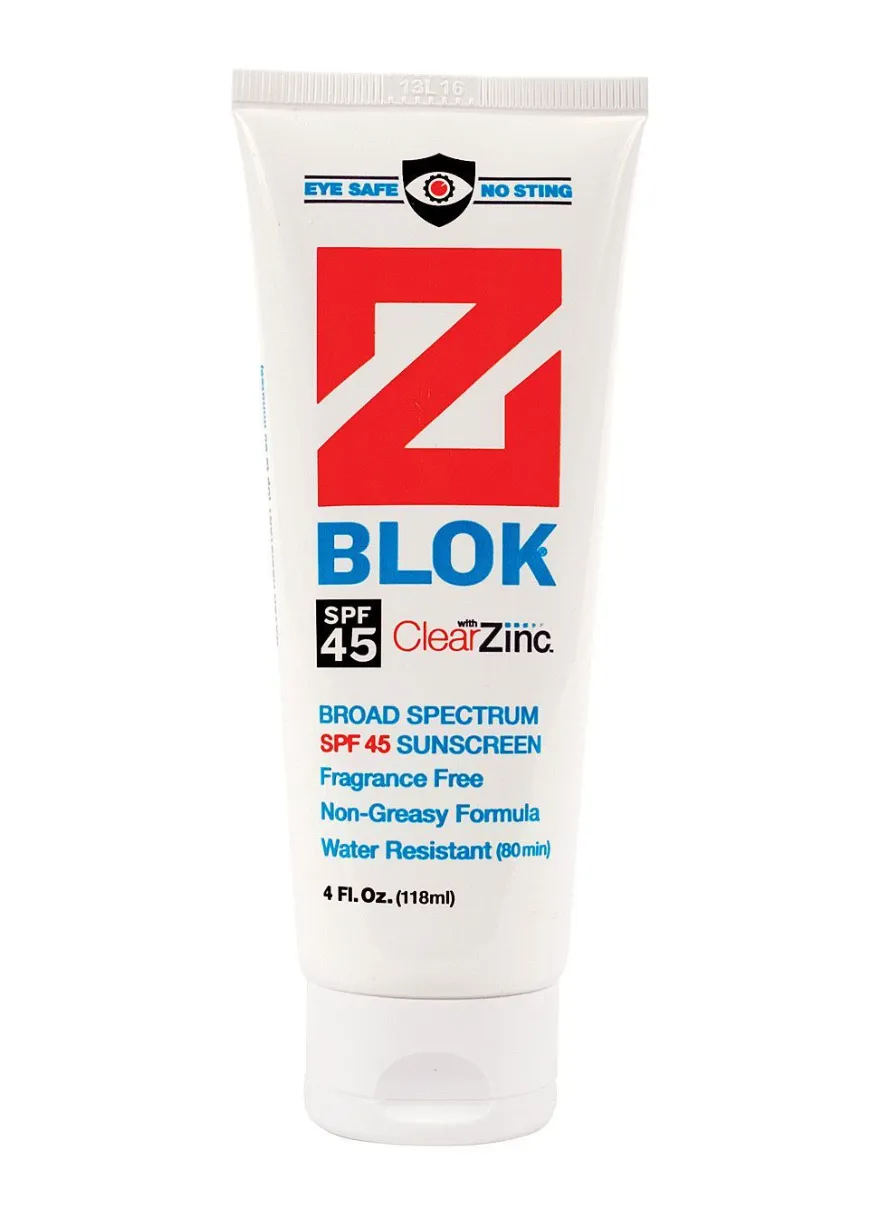 Z BLOK Zinc Oxide Sunscreen, Bug out Bag Supplies