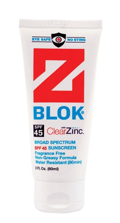 Z BLOK Zinc Oxide Sunscreen, Bug out Bag Supplies